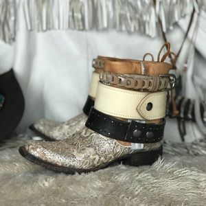 “One Chance Fancy” reworked size 7 boots